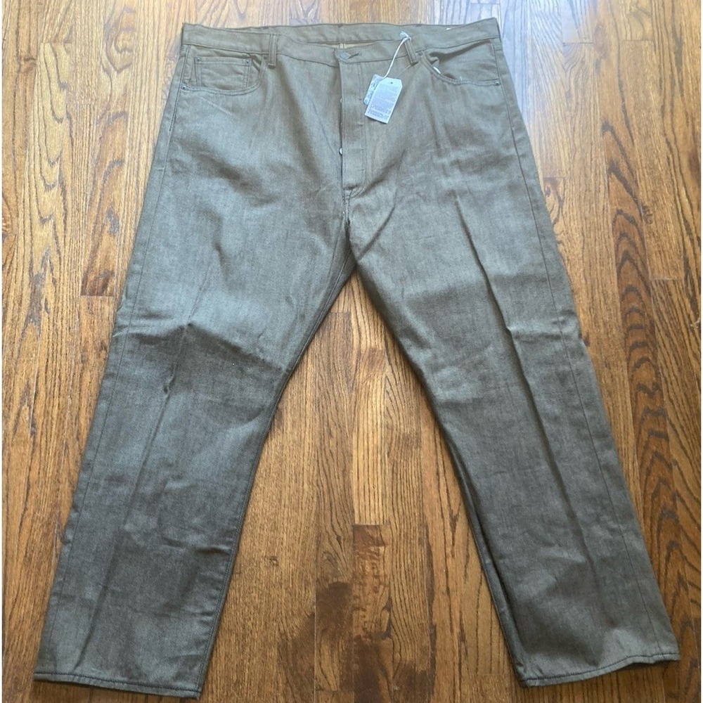 NWT Levis 501XX Jeans Mens Size 46x30 White Oak Cone Denim Button Fly